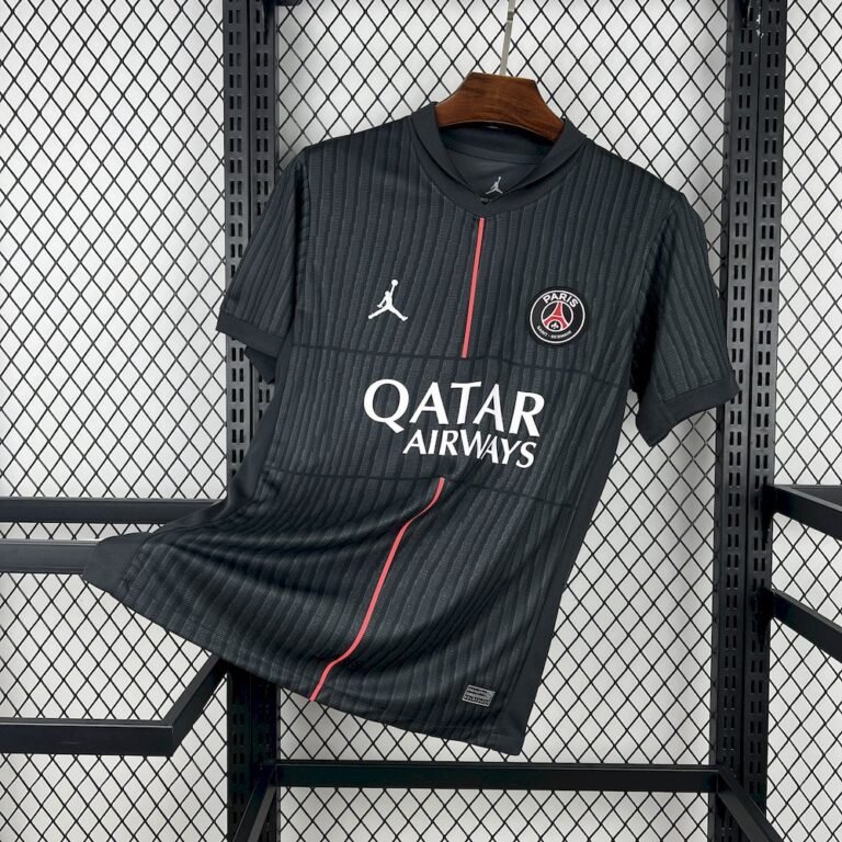 Mens Paris Saint-Germain 2025/26 Fourth Jersey 6