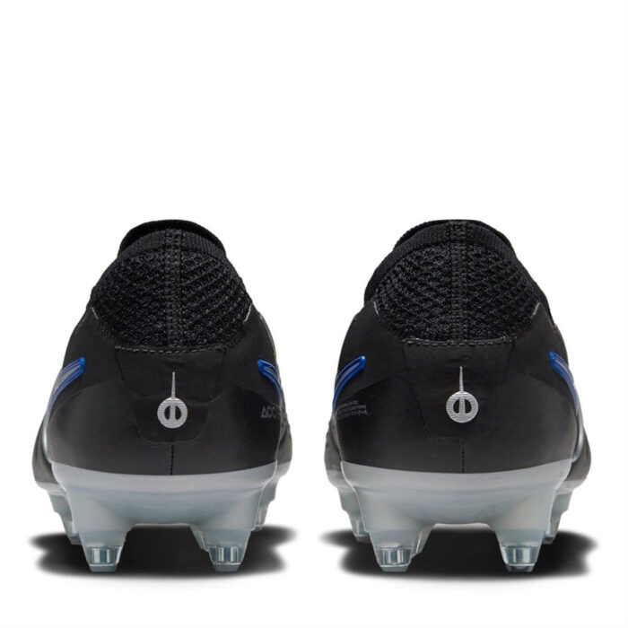 Nike Tiempo Legend 10 Soft Ground Football Boots – .Black/Chrome – view 5