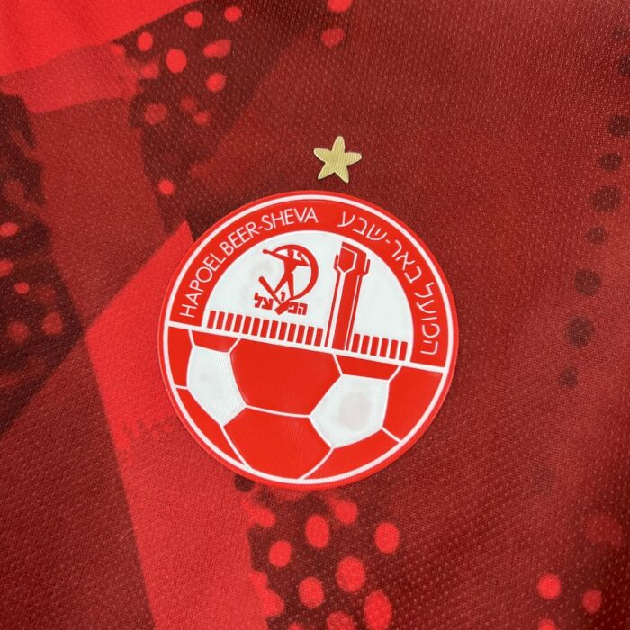 Mens Hapoel Beer-Sheva 2025/26 Home Jersey 4