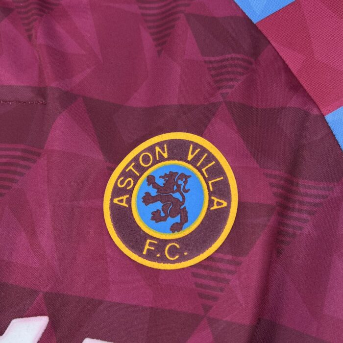 Retro Aston Villa 1990/92 Home Jersey 3