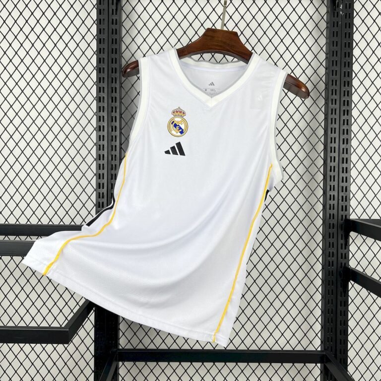 Real Madrid 2025/26 Basketball Home Jersey 5