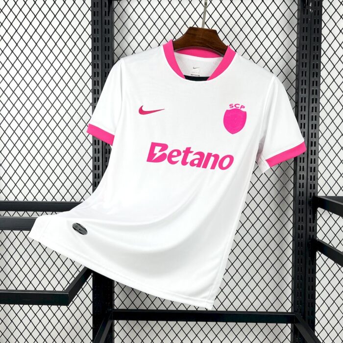 Mens Sporting CP 2025/26 Pink October Jersey 10