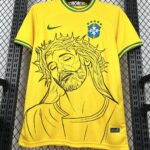 Mens Brazil X CRISTO 2022/23 Special Edition Jersey 2