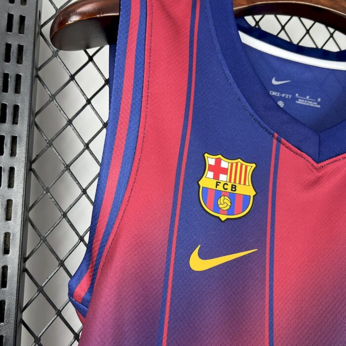 Barcelona 2025/26 Basketball Home Jersey 5