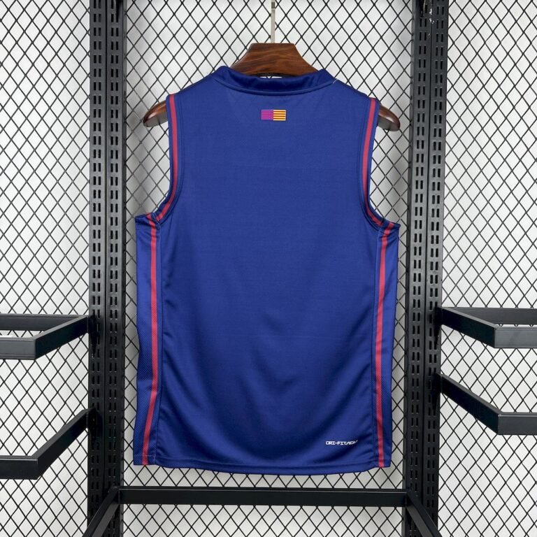 Barcelona 2025/26 Basketball Home Jersey 1