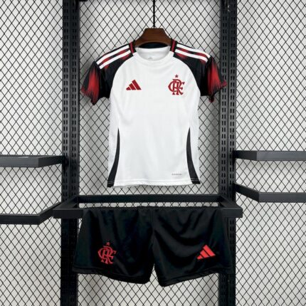 Kids Flamengo 2025/26 Away Kit 6