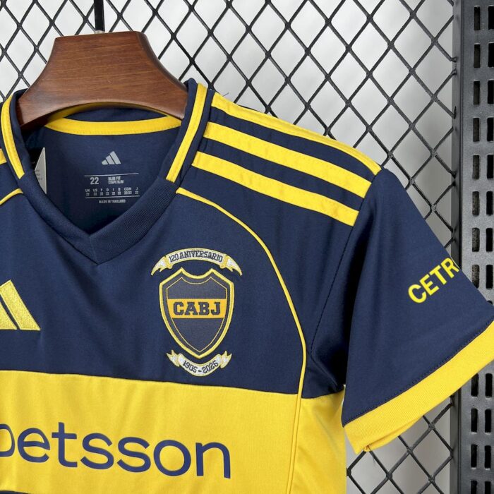 Kids Boca Juniors 2025/26 Home Kit 3