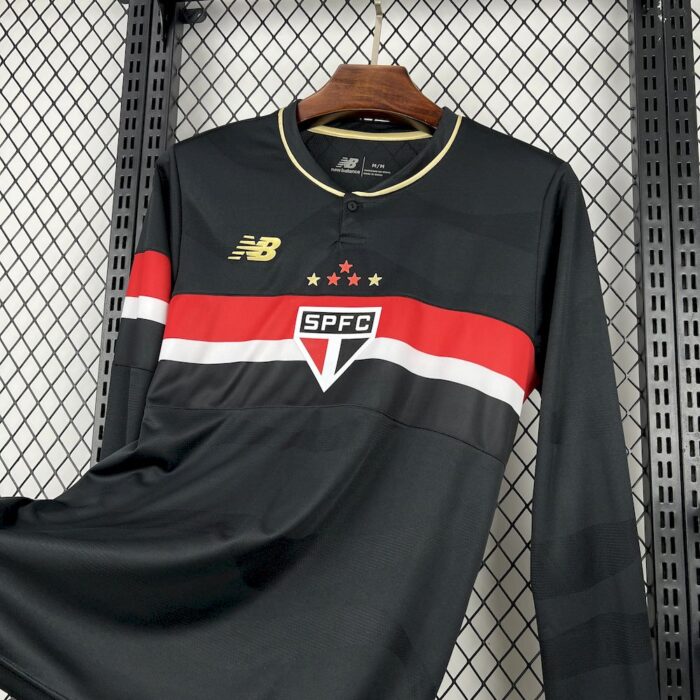 Mens Sao Paulo 2025/26 Long Sleeve Third Jersey 3