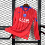 Mens Paris Saint-Germain 2025/26 Third Long Sleeve Jersey 7