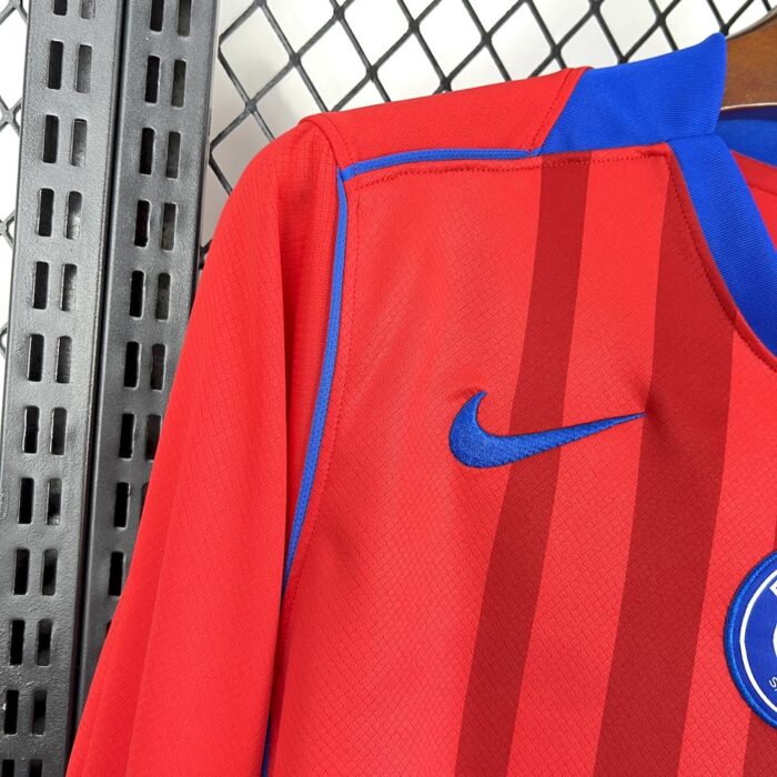 Mens Paris Saint-Germain 2025/26 Third Long Sleeve Jersey 5