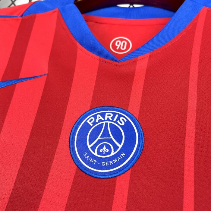 Mens Paris Saint-Germain 2025/26 Third Long Sleeve Jersey 4