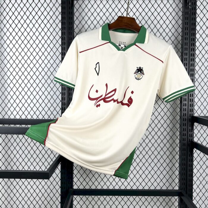 Mens Paliroots 2025/26 Filistin Retro Jersey 7