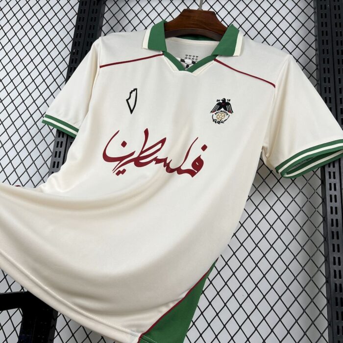 Mens Paliroots 2025/26 Filistin Retro Jersey 2