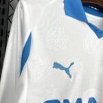 Mens Olympique Marseille 2025/26 Home Long Sleeve Jersey 5