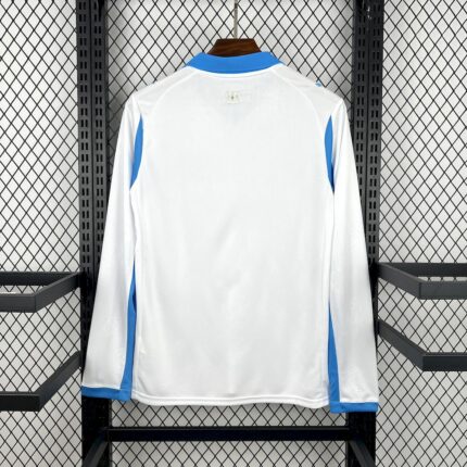 Mens Olympique Marseille 2025/26 Home Long Sleeve Jersey 1