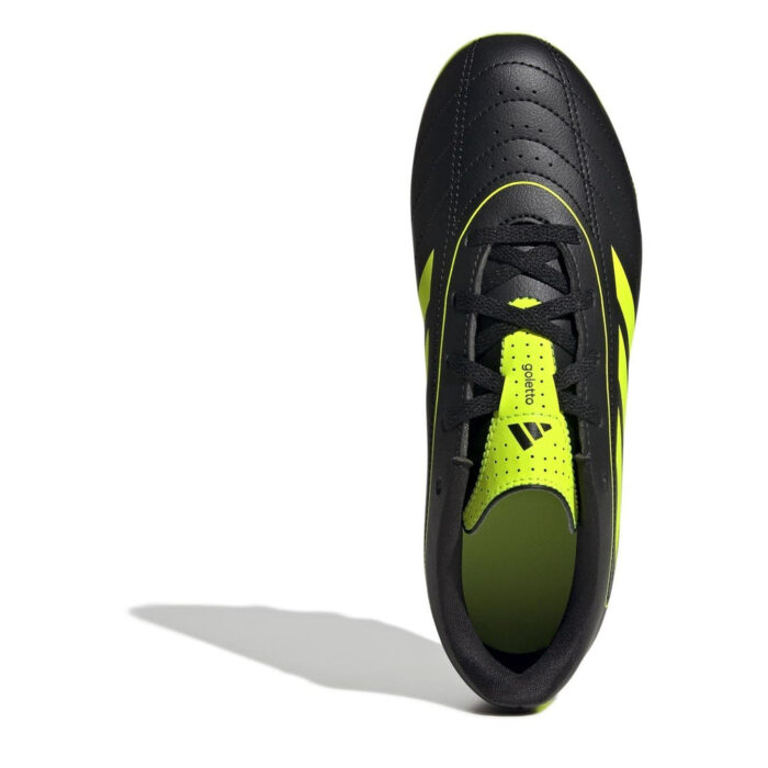 adidas Goletto Viii Junior Firm Ground Football Boots – Black/Lemon – view 5
