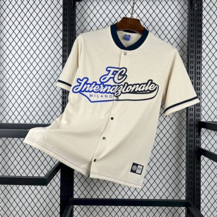 Mens Inter Milan 2025/26 Baseball Jersey 6