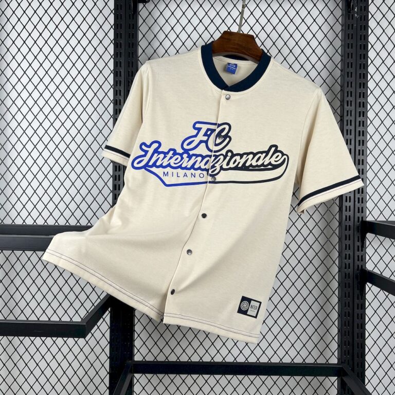 Mens Inter Milan 2025/26 Baseball Jersey 6