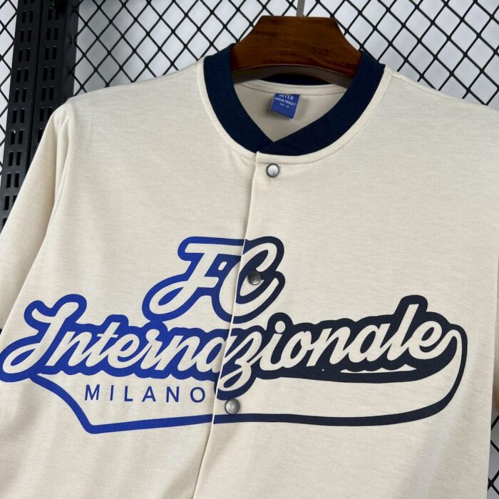 Mens Inter Milan 2025/26 Baseball Jersey 3