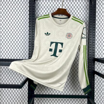 Mens Bayern Munich 2025/26 Oktoberfest Long Sleeve Jersey 7