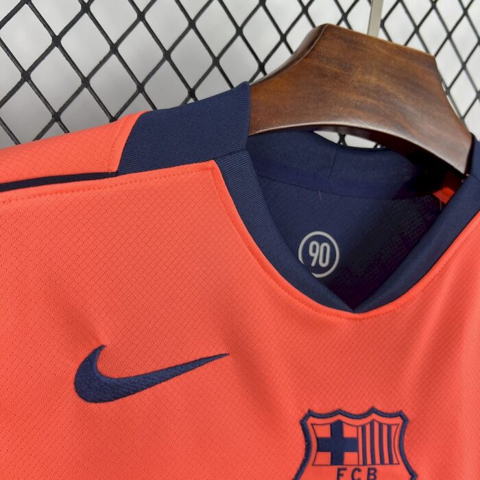 Mens Barcelona 2025/26 Third Long Sleeve Jersey 4