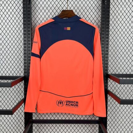Mens Barcelona 2025/26 Third Long Sleeve Jersey 1