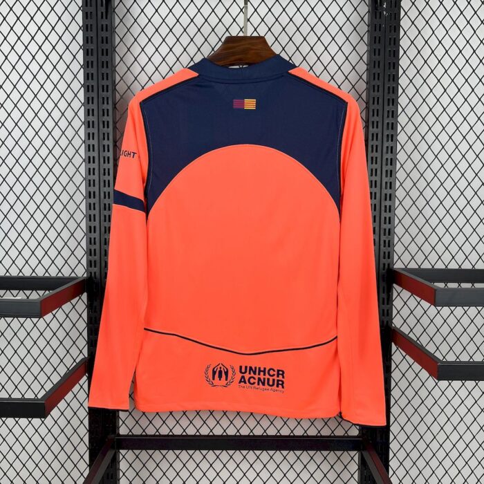 Mens Barcelona 2025/26 Third Long Sleeve Jersey 1