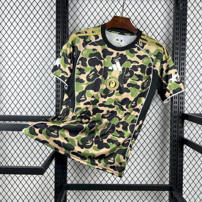 Mens AD x BAPE 2025/26 Camo Jersey 2