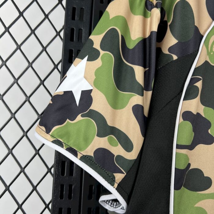 Mens AD x BAPE 2025/26 Camo Jersey 6