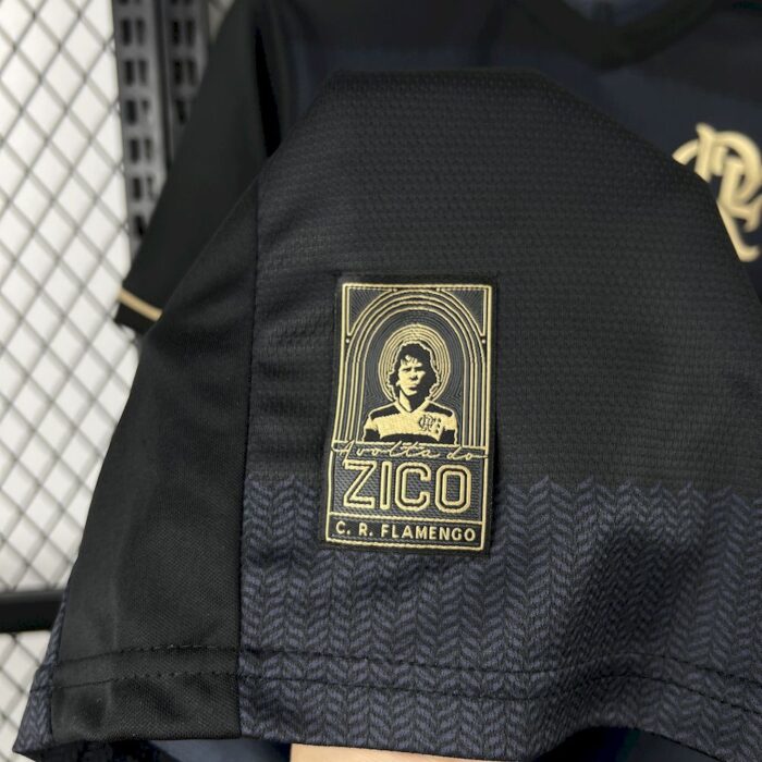 Mens Flamengo 2025/26 x Zico 1981 Retro Jersey 2