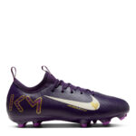 Nike Zoom Mercurial Vapor 16 Junior Firm Ground Football Boots – Purple/Ivory