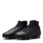 Nike Phantom Luna Ii Junior Firm Ground Football Boots – Black/Green – view 4