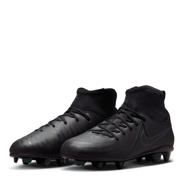 Nike Phantom Luna Ii Junior Firm Ground Football Boots – Black/Green – view 4