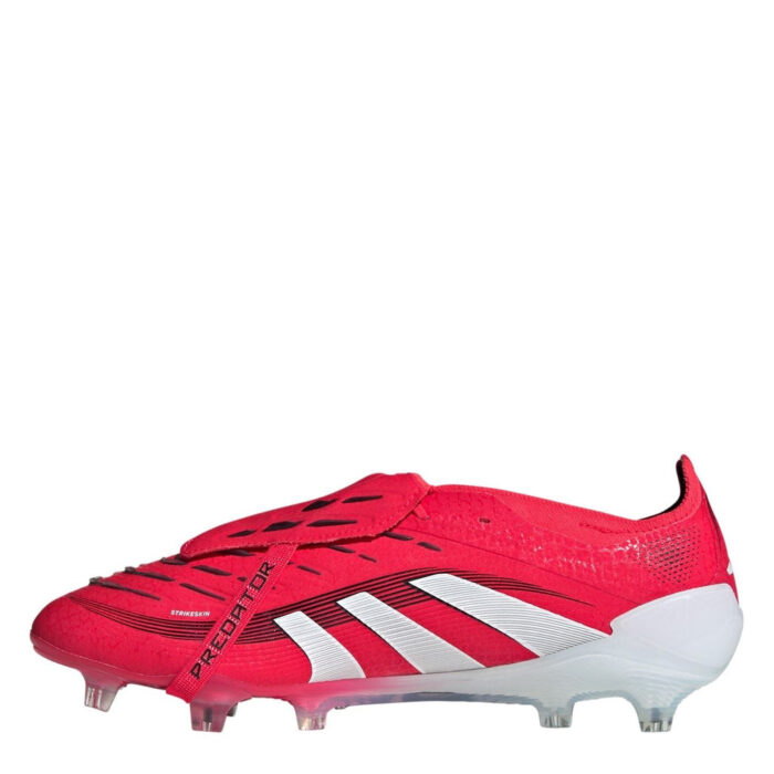 adidas Predator Firm Ground Football Boots – Red/White – view 2