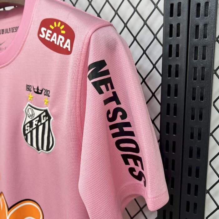 Retro Santos 2011/12 Pink Jersey 4