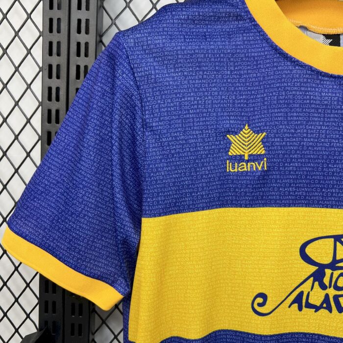 Retro Deportivo Alaves 2000/01 Champions League Final Jersey 4