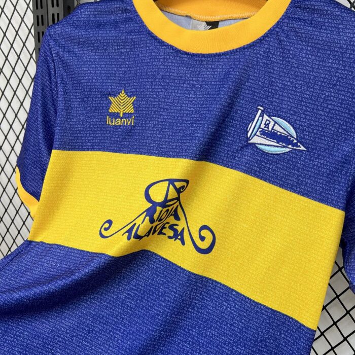 Retro Deportivo Alaves 2000/01 Champions League Final Jersey 1
