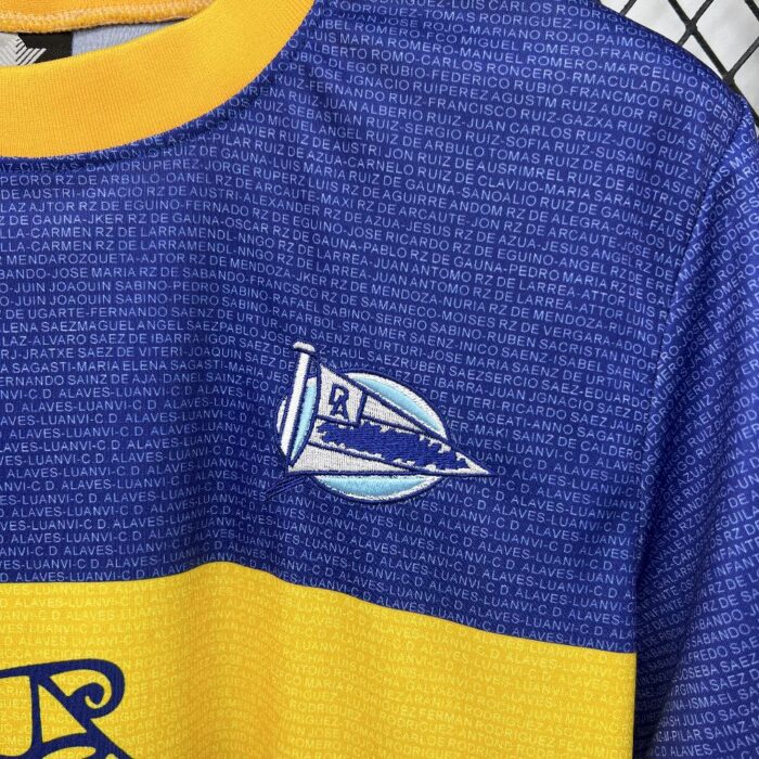 Retro Deportivo Alaves 2000/01 Champions League Final Jersey 8