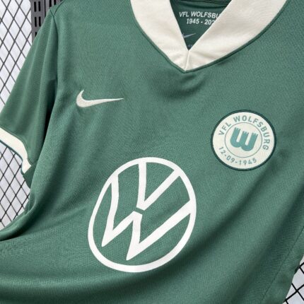 Mens Wolfsburg 2025/26 Maillot Stadium Jersey 1
