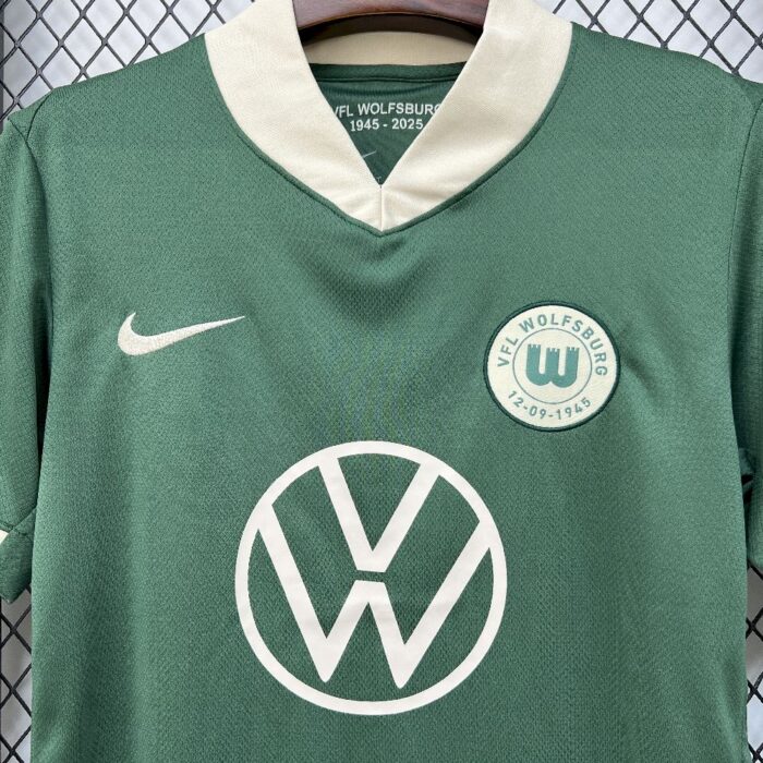Mens Wolfsburg 2025/26 Maillot Stadium Jersey 4