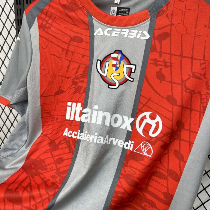 Mens US Cremonese 2025/26 Home Jersey 2