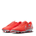Nike Tiempo Legend 10 Firm Ground Football Boots – Red/White – view 4