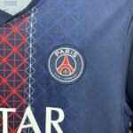 Mens Paris Saint-Germain 2025/26 Home Long Sleeve Jersey 7
