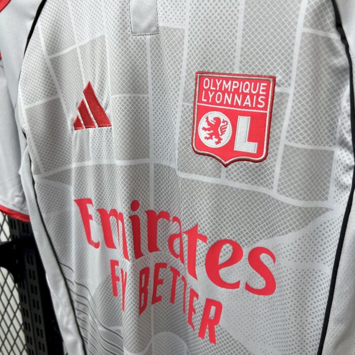 Mens Olympique Lyonnais 2025/26 Third Jersey 3