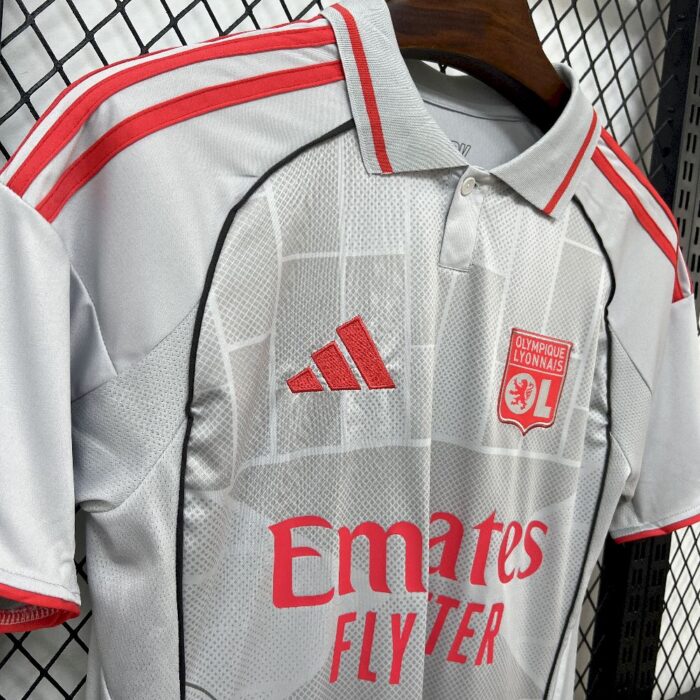 Mens Olympique Lyonnais 2025/26 Third Jersey 2