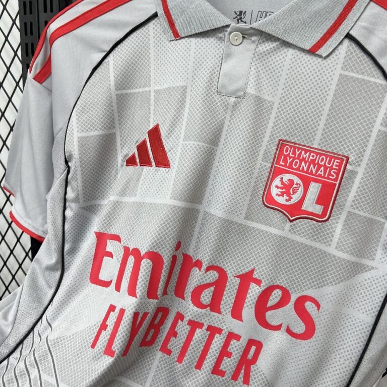 Mens Olympique Lyonnais 2025/26 Third Jersey 1