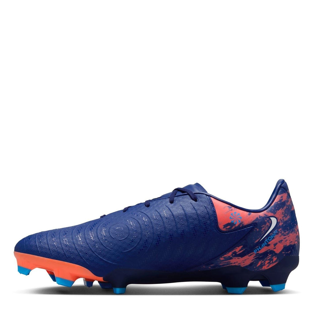 Nike Phantom Gx Ii Firm Ground Football Boots – Blue/Chrome – view 2