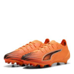 Puma Ultra 5 Firm Ground Football Boots – Orange/Black