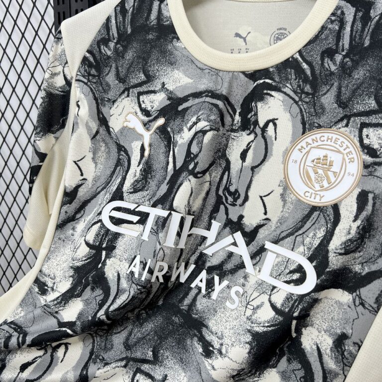 Mens Manchester City 2025/26 Year of the Horse Special Edition Jersey 1