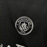 Mens Manchester City 2025/26 Away Long Sleeve Jersey 7